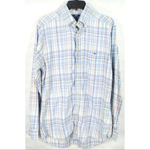 Vineyard Vines Slim Fit Tucker Shirt Blue Plaid